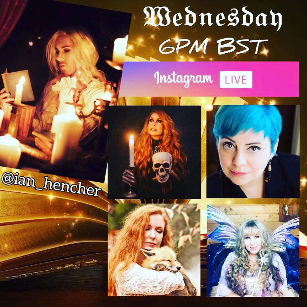 Instagram LIVE tonight at 7.45pm – Karen Kay – Fairy and Mermaid Whisperer