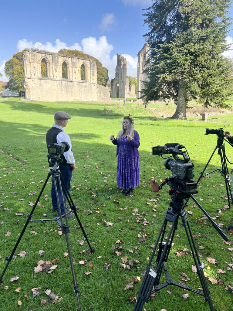 Fairy Whisperer Karen Kay chats with TV presenter for series about faeries