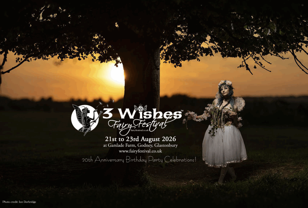 3 Wishes Fairy Festival - 21st to 23rd August 2026. Photo by Ian Derbridge.